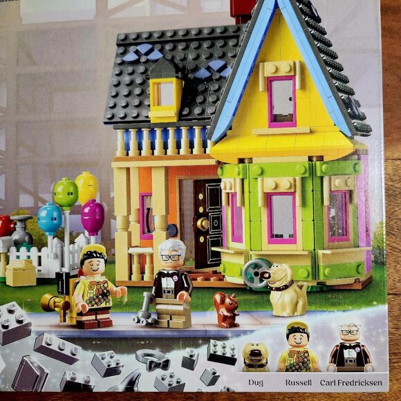 NEW Lego Disney Pixar UP House Building Set Toy with Balloons Movie Kit 43217 Br - Picture 10 of 16